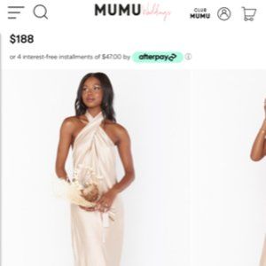 Show Me Your Mumu, Jasmine Halter Maxi, Small